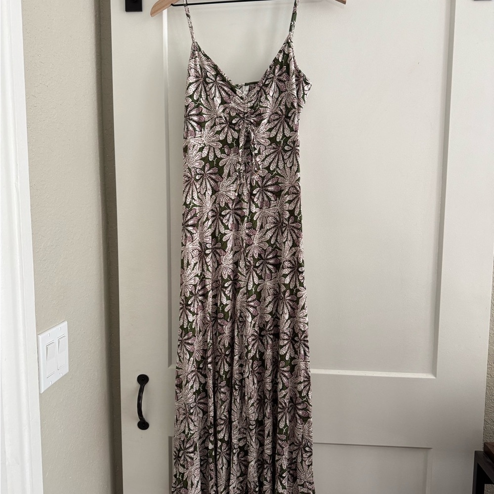 ANTHROPOLOGIE FLORAL FESTIVAL KNIT JUMPSUIT